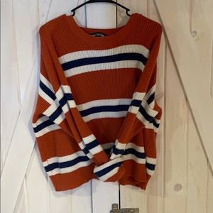 Stripped Sweater- Stretchy